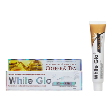 Зубная паста White Glo отбеливающая, для любителей кофе и чая (100 г) 0