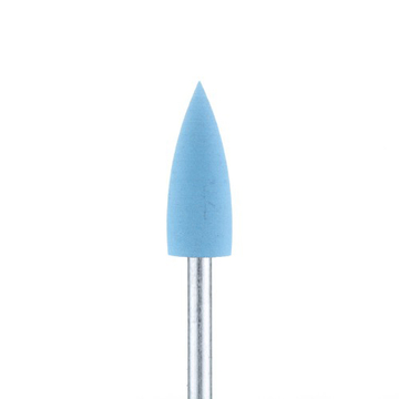 Полир К5-3 Маленький Острый Конус (Голубой) силиконовый 0