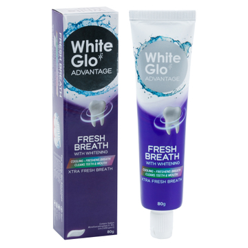 Зубная паста White Glo отбеливающая, свежее дыхание (80 г) 0