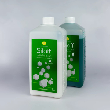 Siloff Medium 22 - Дублирующий силикон зеленый (1 + 1 кг) 0