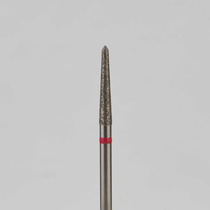 Алмазный бор турбинный стоматологический 856.314.294.100.016 «Торпеда» красная насечка d=1,6 мм (5 шт)